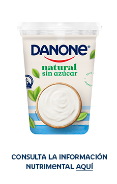 YOGUR DANONE NATURAL CON AZUCAR 16X120G